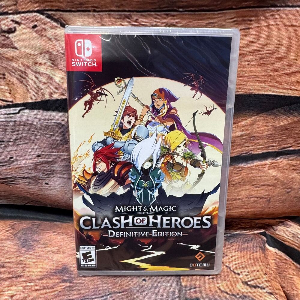 Might & Magic Clash of Heroes Definitive Edition Nintendo Switch New Sealed LRG